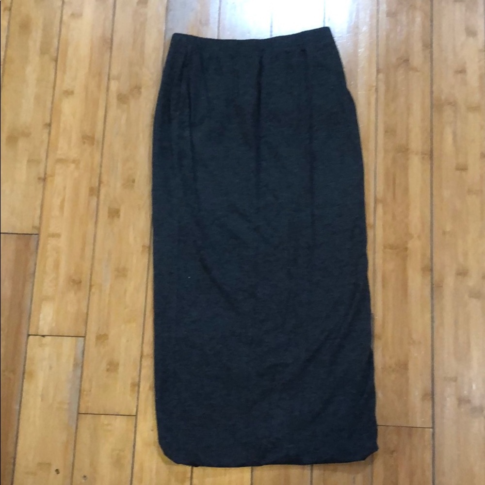 Swell jersey cotton midi skirt